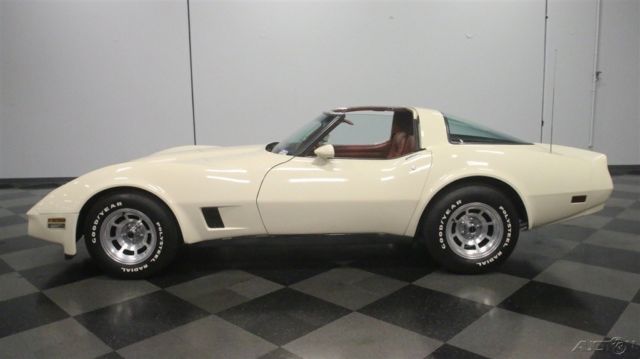 1981 Tan Chevrolet Corvette