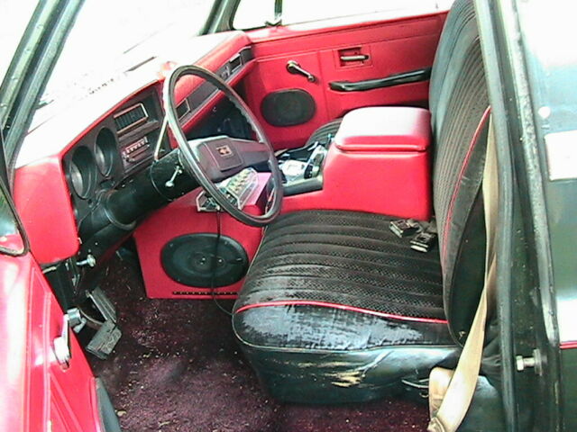 1981 Black Chevrolet C-10