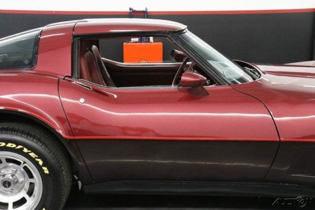 1981 Red Chevrolet Corvette Coupe