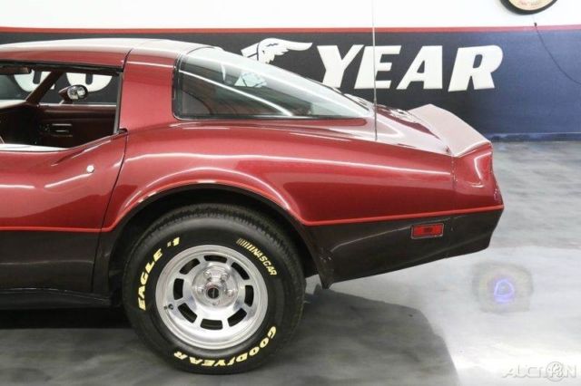 1981 Red Chevrolet Corvette Coupe