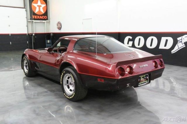 1981 Red Chevrolet Corvette Coupe