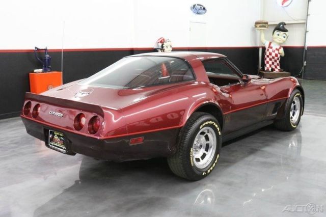 1981 Red Chevrolet Corvette Coupe