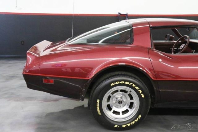 1981 Red Chevrolet Corvette Coupe