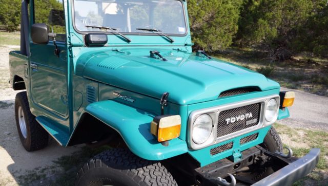 1981 Green Toyota Land Cruiser