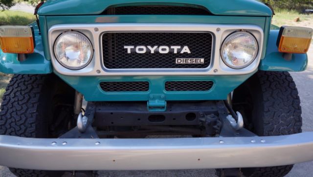 1981 Green Toyota Land Cruiser
