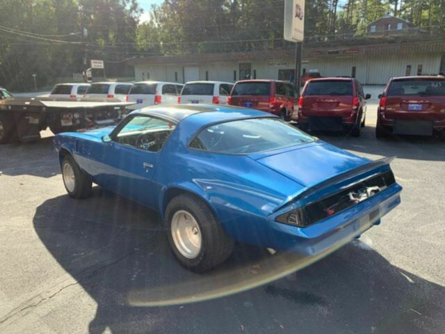 1981 Blue Chevrolet Camaro