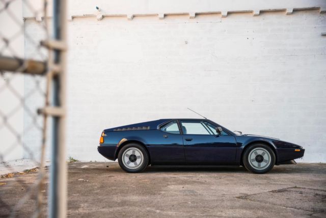 1981 Dark Blue BMW M1
