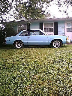 1981 Sea Breeze Blue (Aqua) Chevrolet Malibu 2 Dr HT