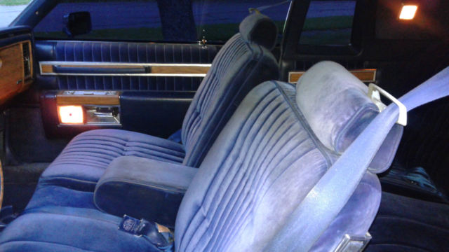 1981 Blue Cadillac DeVille Coupe