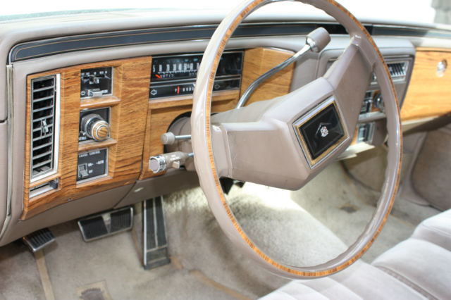 1981 Soft Yellow Cadillac DeVille Coupe