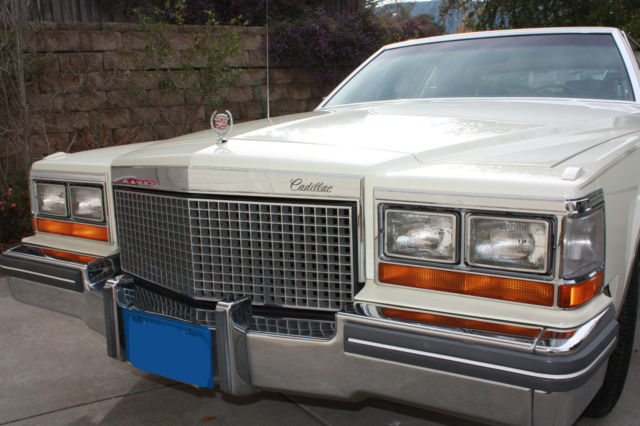 1981 Soft Yellow Cadillac DeVille Coupe