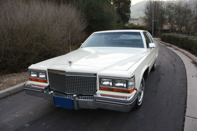 1981 Soft Yellow Cadillac DeVille Coupe