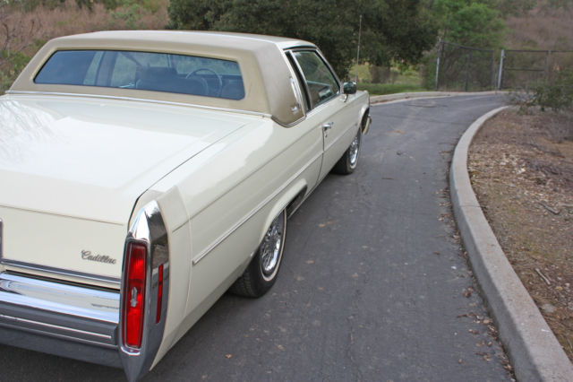 1981 Soft Yellow Cadillac DeVille Coupe