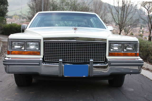 1981 Soft Yellow Cadillac DeVille Coupe