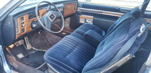 1981 Blue Cadillac DeVille Coupe