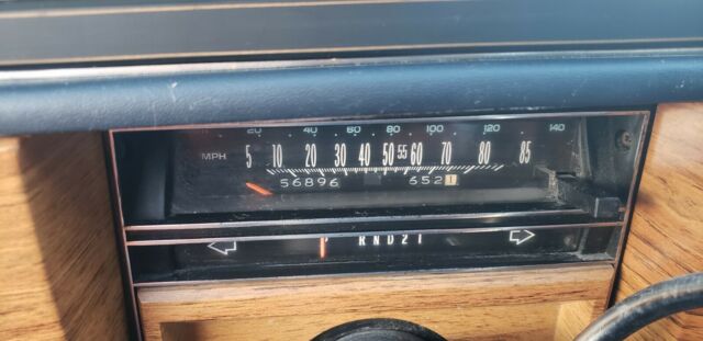 1981 Blue Cadillac DeVille Coupe