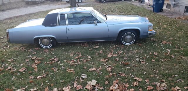 1981 Blue Cadillac DeVille Coupe