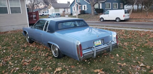1981 Blue Cadillac DeVille Coupe