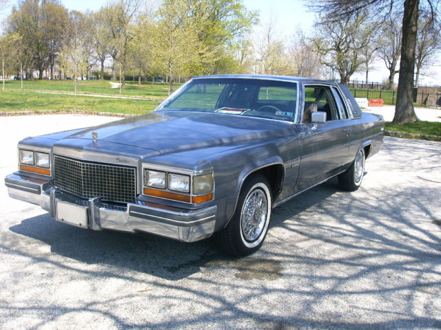 1981 Gray Cadillac DeVille Coupe