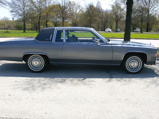 1981 Gray Cadillac DeVille Coupe