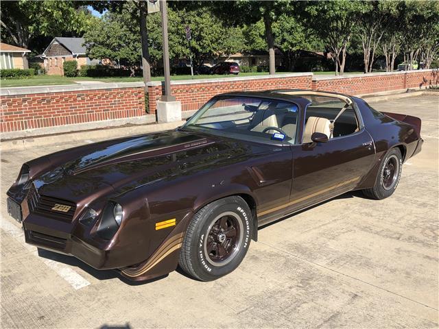 1981 Brown Chevrolet Camaro Coupe