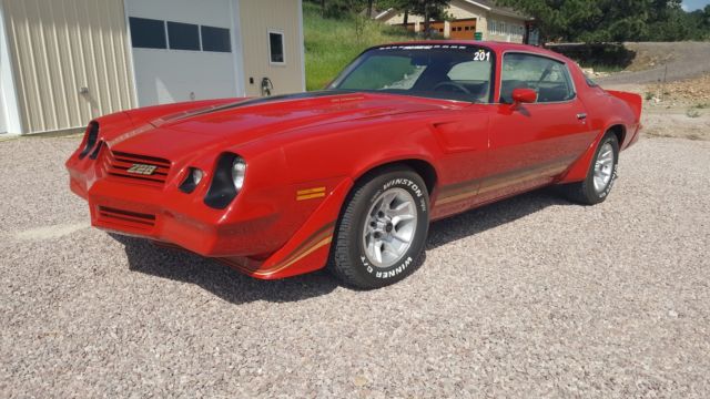 1981 Red Chevrolet Camaro Coupe