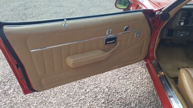 1981 Red Chevrolet Camaro Coupe