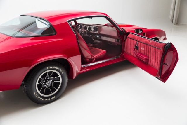 1981 Red Chevrolet Camaro Coupe