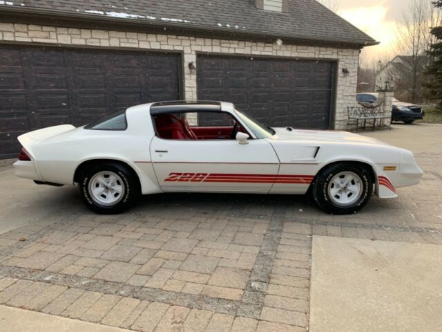1980 White Chevrolet Camaro Coupe