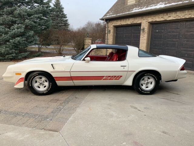 1980 White Chevrolet Camaro Coupe