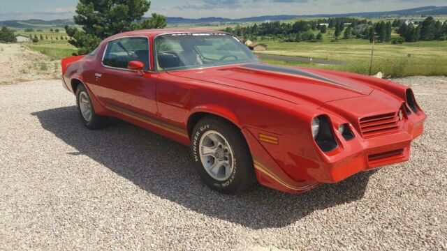 1981 Red Chevrolet Camaro Coupe