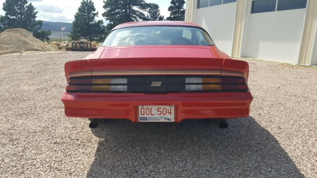 1981 Red Chevrolet Camaro Coupe