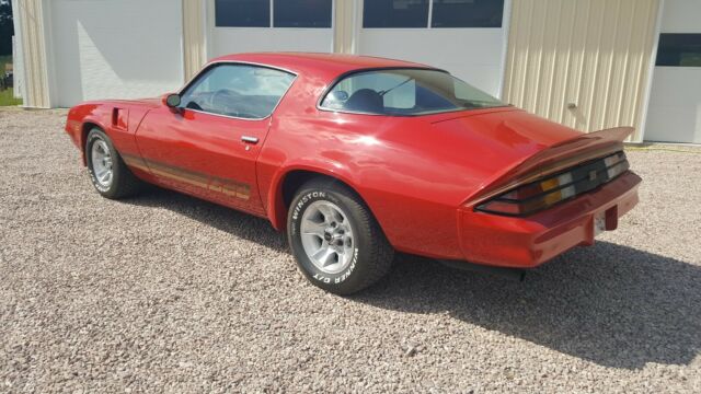 1981 Red Chevrolet Camaro Coupe