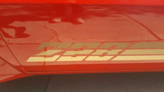 1981 Red Chevrolet Camaro Coupe