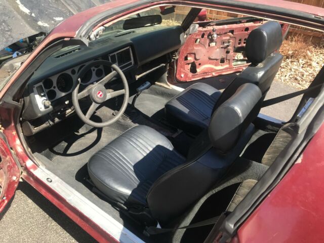 1981 Red Chevrolet Camaro Coupe