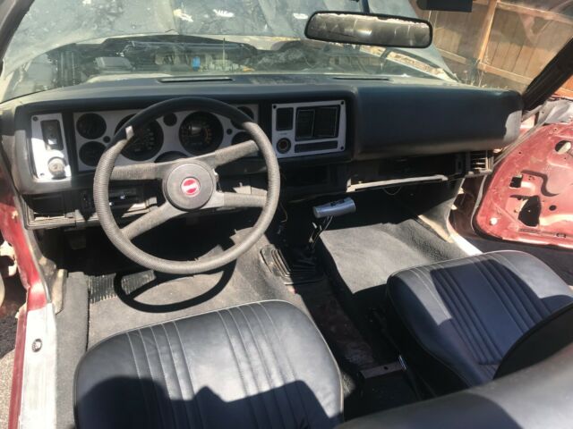 1981 Red Chevrolet Camaro Coupe