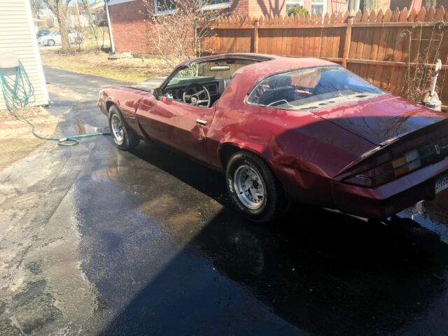 1981 Red Chevrolet Camaro Coupe