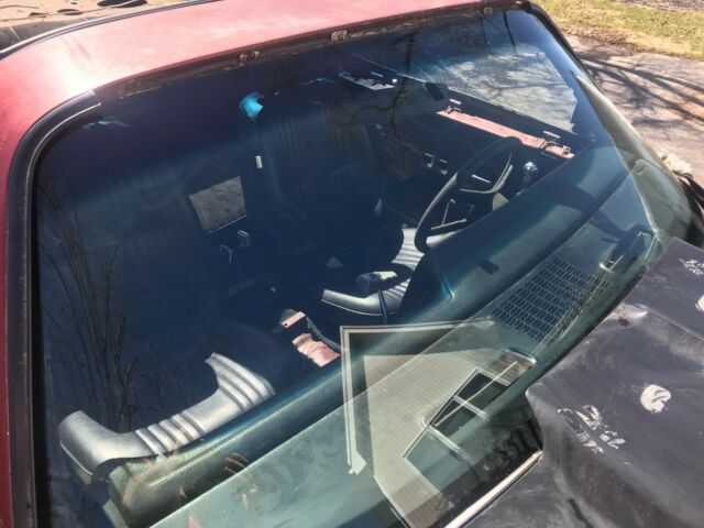 1981 Red Chevrolet Camaro Coupe