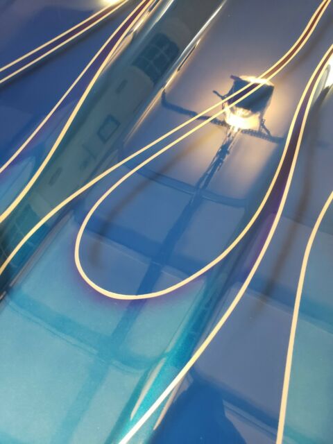 1981 Blue/silver Chevrolet Camaro Coupe