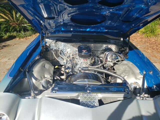 1981 Blue/silver Chevrolet Camaro Coupe