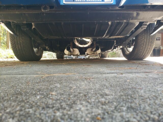 1981 Blue/silver Chevrolet Camaro Coupe