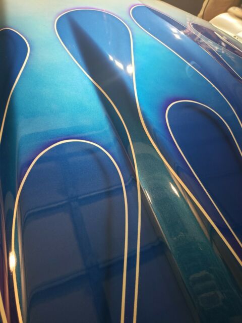 1981 Blue/silver Chevrolet Camaro Coupe