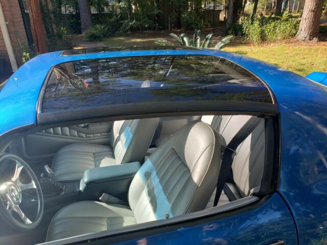 1981 Blue/silver Chevrolet Camaro Coupe