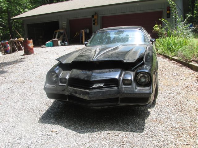 1981 Black Chevrolet Camaro