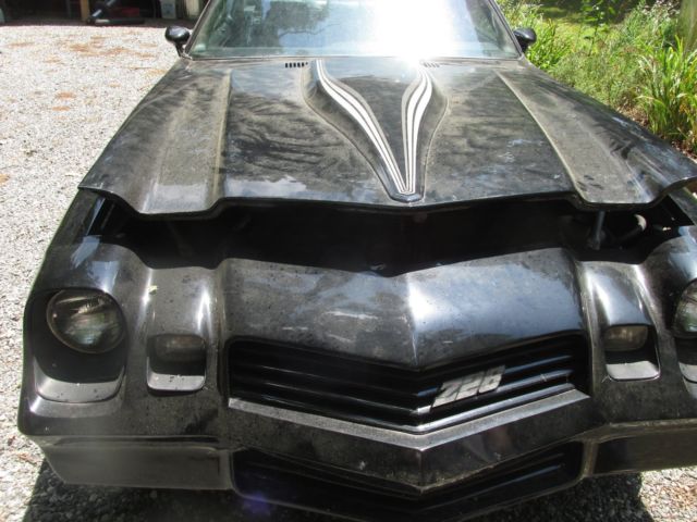 1981 Black Chevrolet Camaro