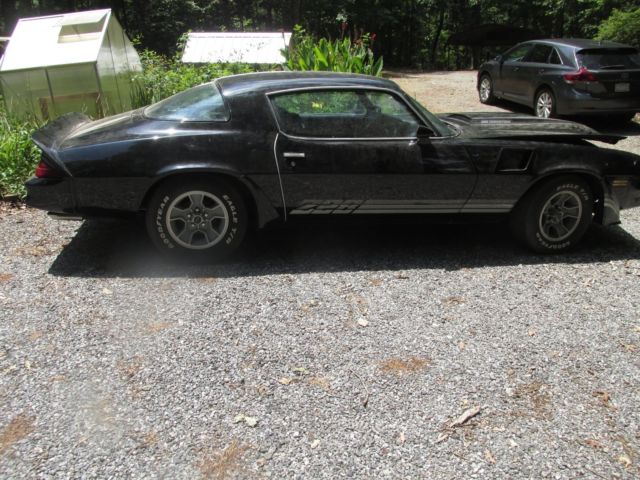 1981 Black Chevrolet Camaro