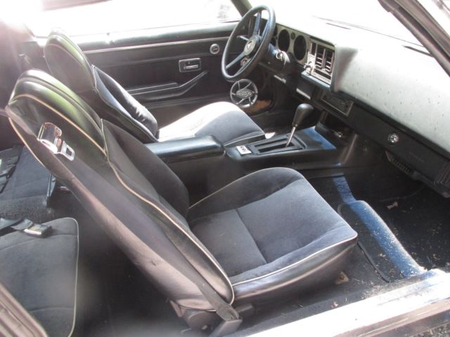 1981 Black Chevrolet Camaro