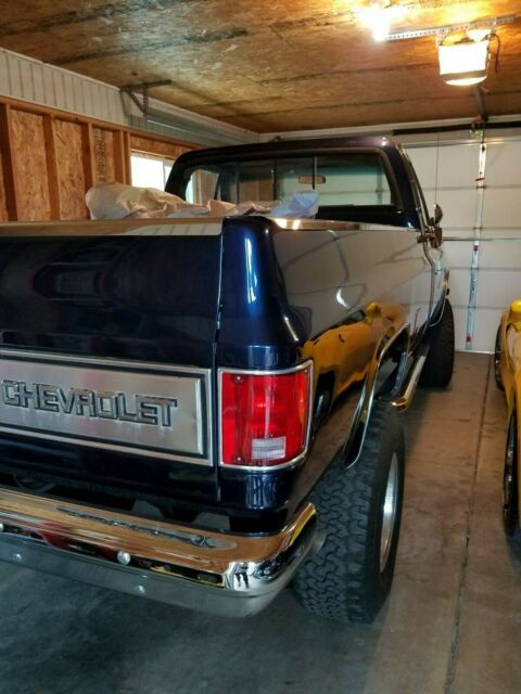1981 Blue Chevrolet C/K Pickup 2500 Standard Cab Pickup