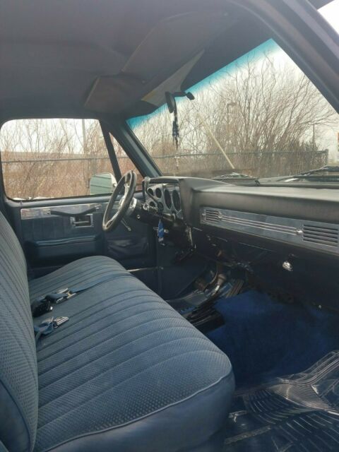 1981 Blue Chevrolet C/K Pickup 2500 Standard Cab Pickup