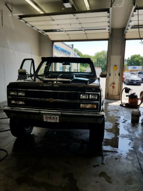 1981 Blue Chevrolet C/K Pickup 2500 Cab & Chassis